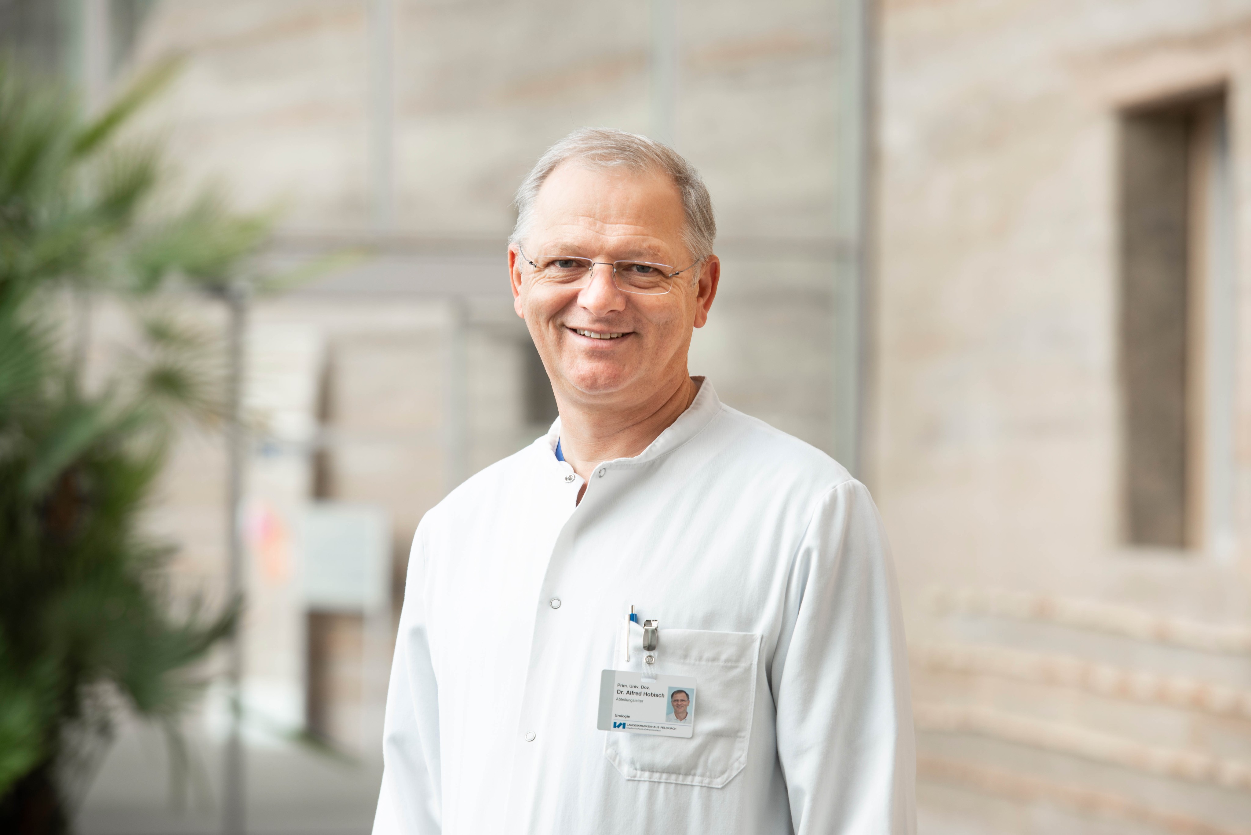 Univ.-Doz. Dr. Alfred Hobisch, Primar der Abteilung für Urologie am Schwerpunktkrankenhaus Feldkirch.