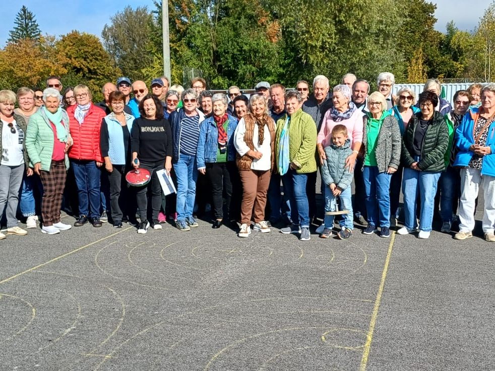 Teilnehmer/innen beim Lätteleschiessen des PVÖ Bregenz