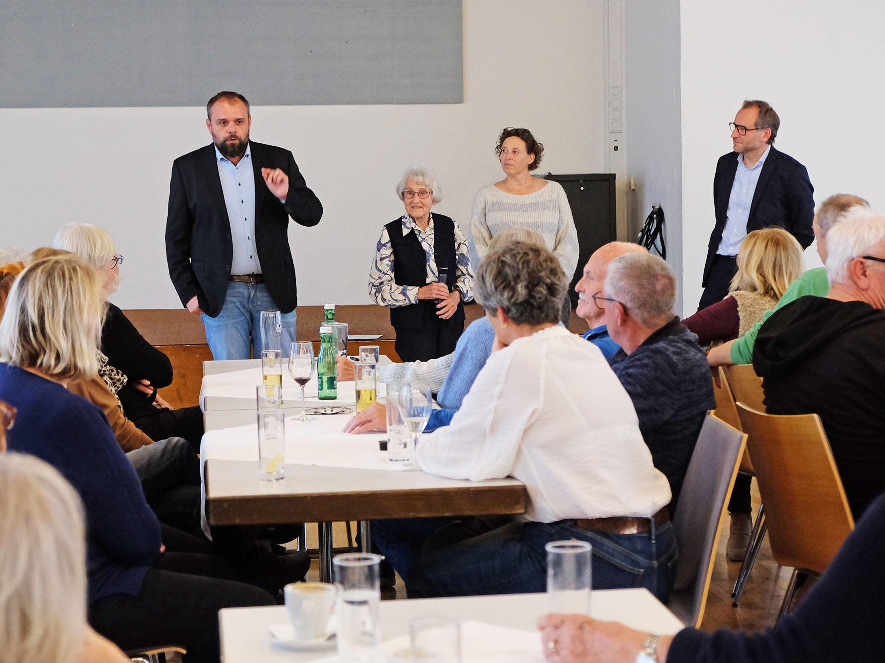 Dornbirns Politiker informierten die Mitglieder vom Verein Vorarlberg 50plus – OG Dornbirn