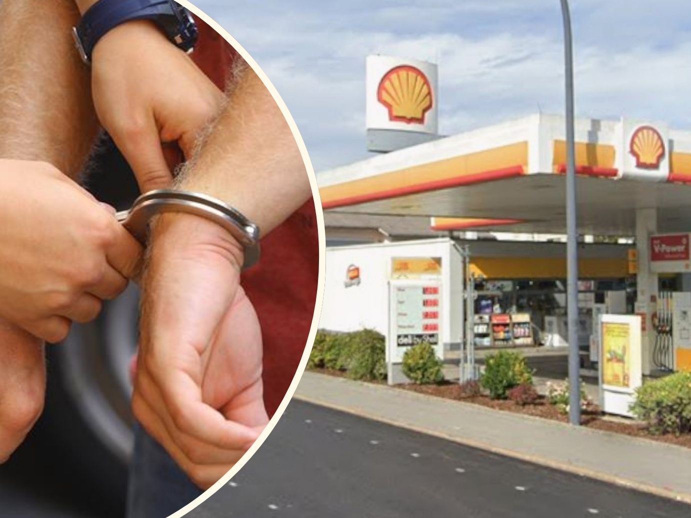 Die Shell-Tankstelle in Dornbirn Schwefel war Ziel des 19-Jährigen.