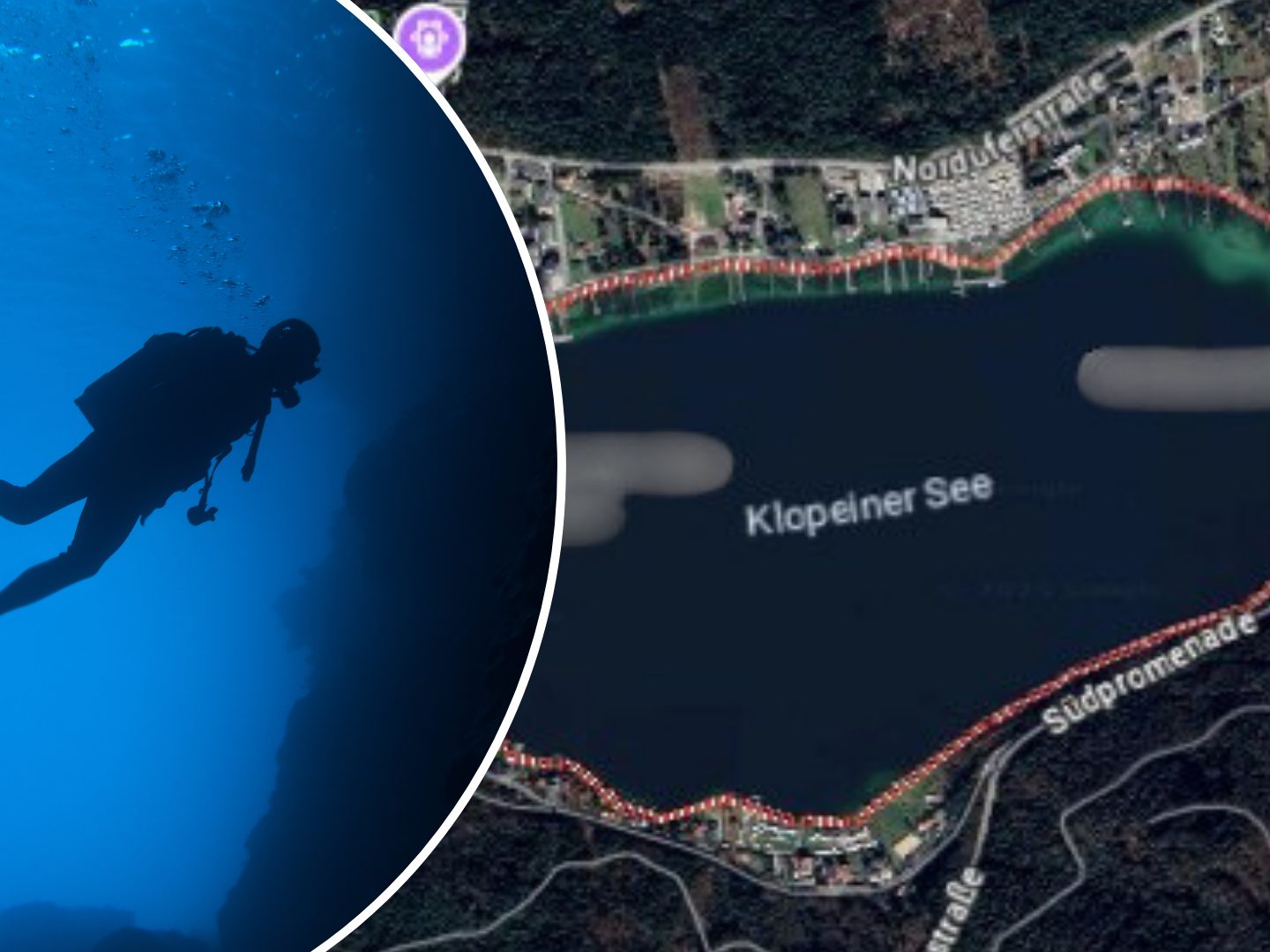 Zwei junge Taucher gerieten im Klopeiner See in Kärnten in Not.