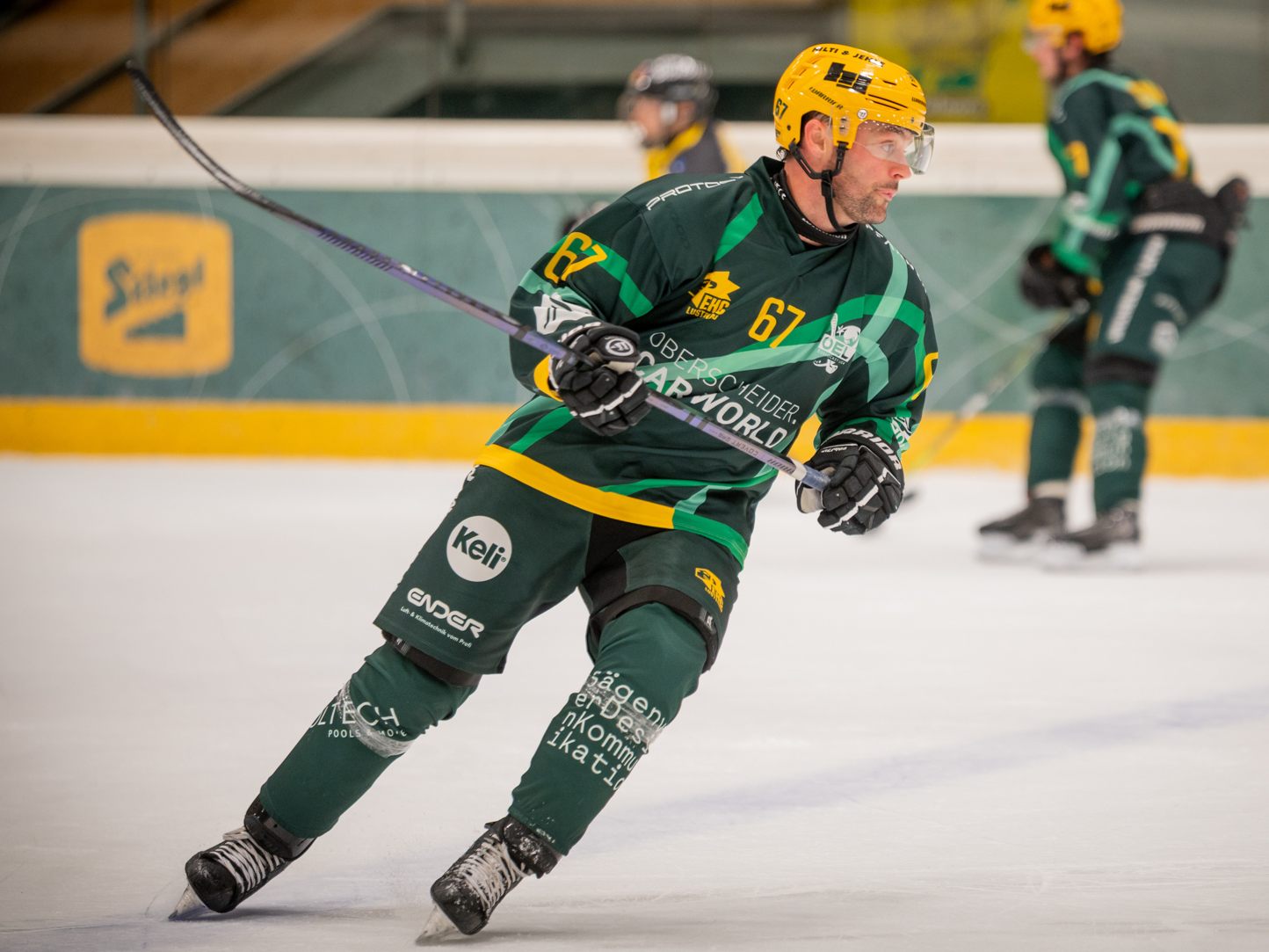 Thomas Auer erzielt im Derby zwei Treffer für Lustenau