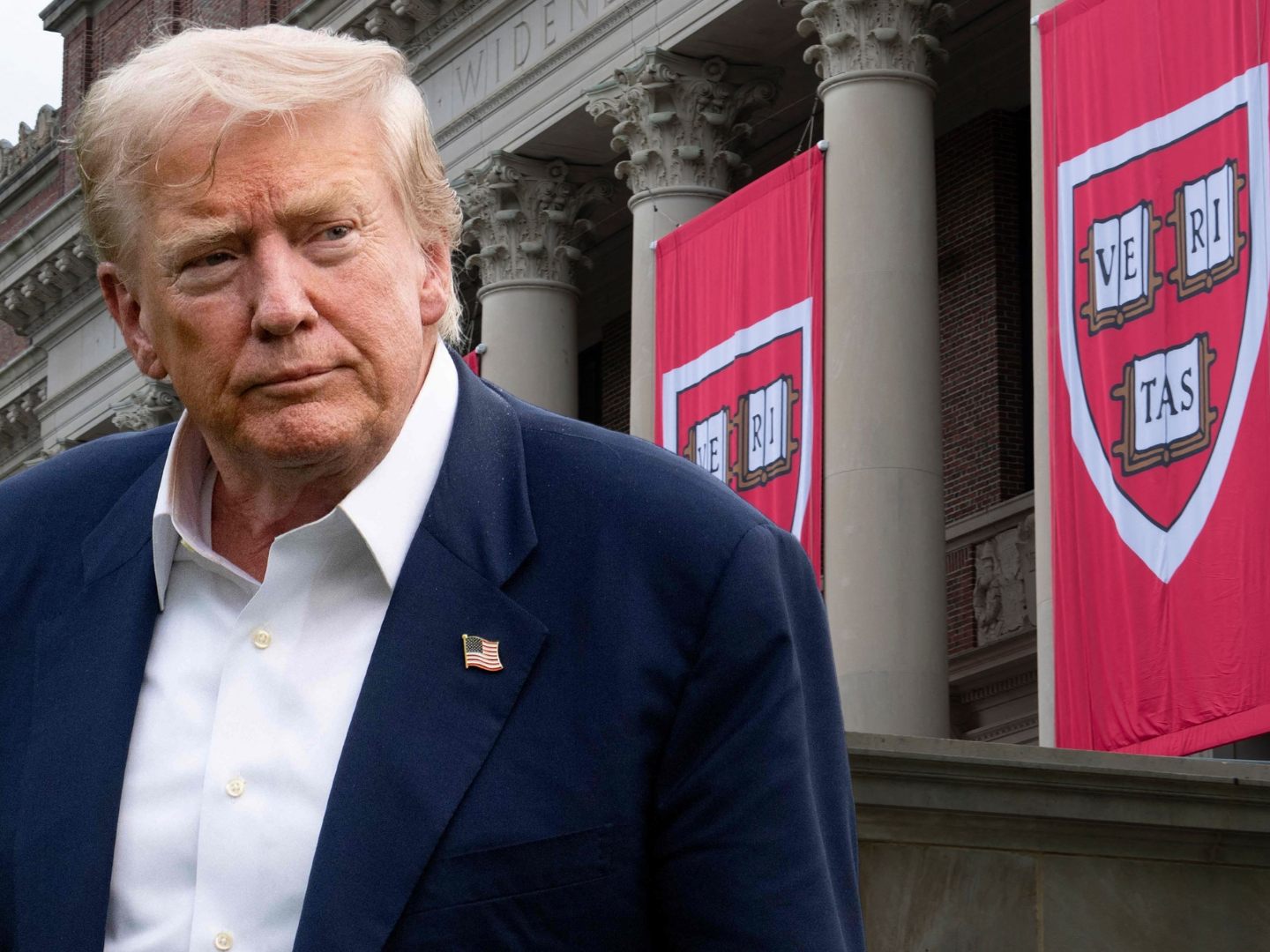 Donald Trump kündigte einen 500-Millionen-"Deal" mit der Harvard-Universität an. Donald Trump kündigte einen 500-Millionen-"Deal" mit der Harvard-Universität an.