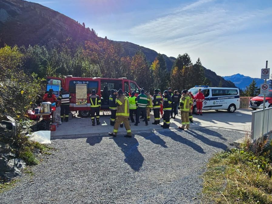 Die Suche wird auch am Freitagnachmittag fortgesetzt.