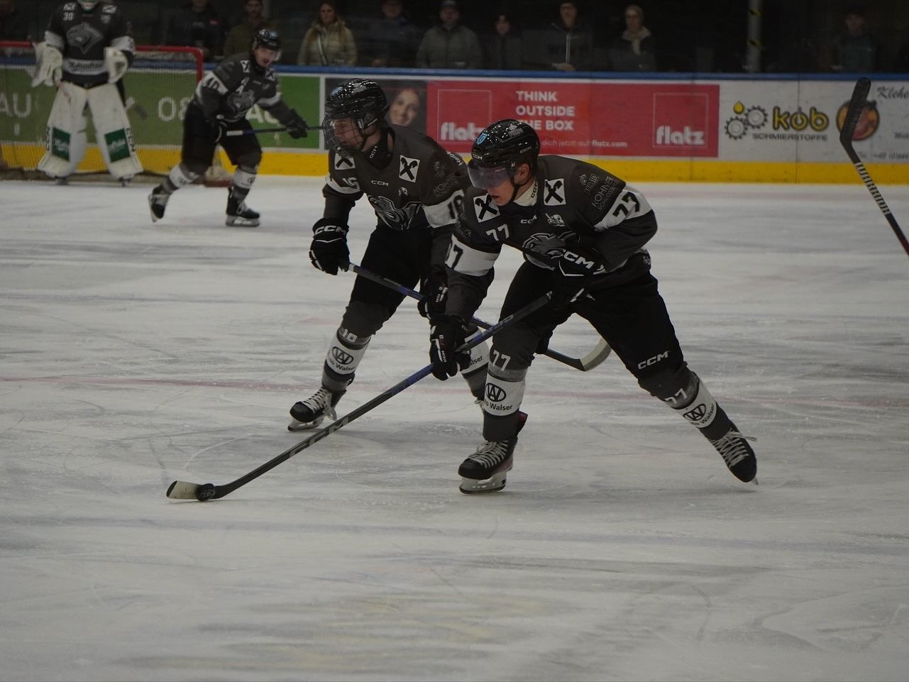 Die Dornbirner mit Fabio Haas und Dominic Grabher wollen vor allem mit ihrer Schnelligkeit punkten.