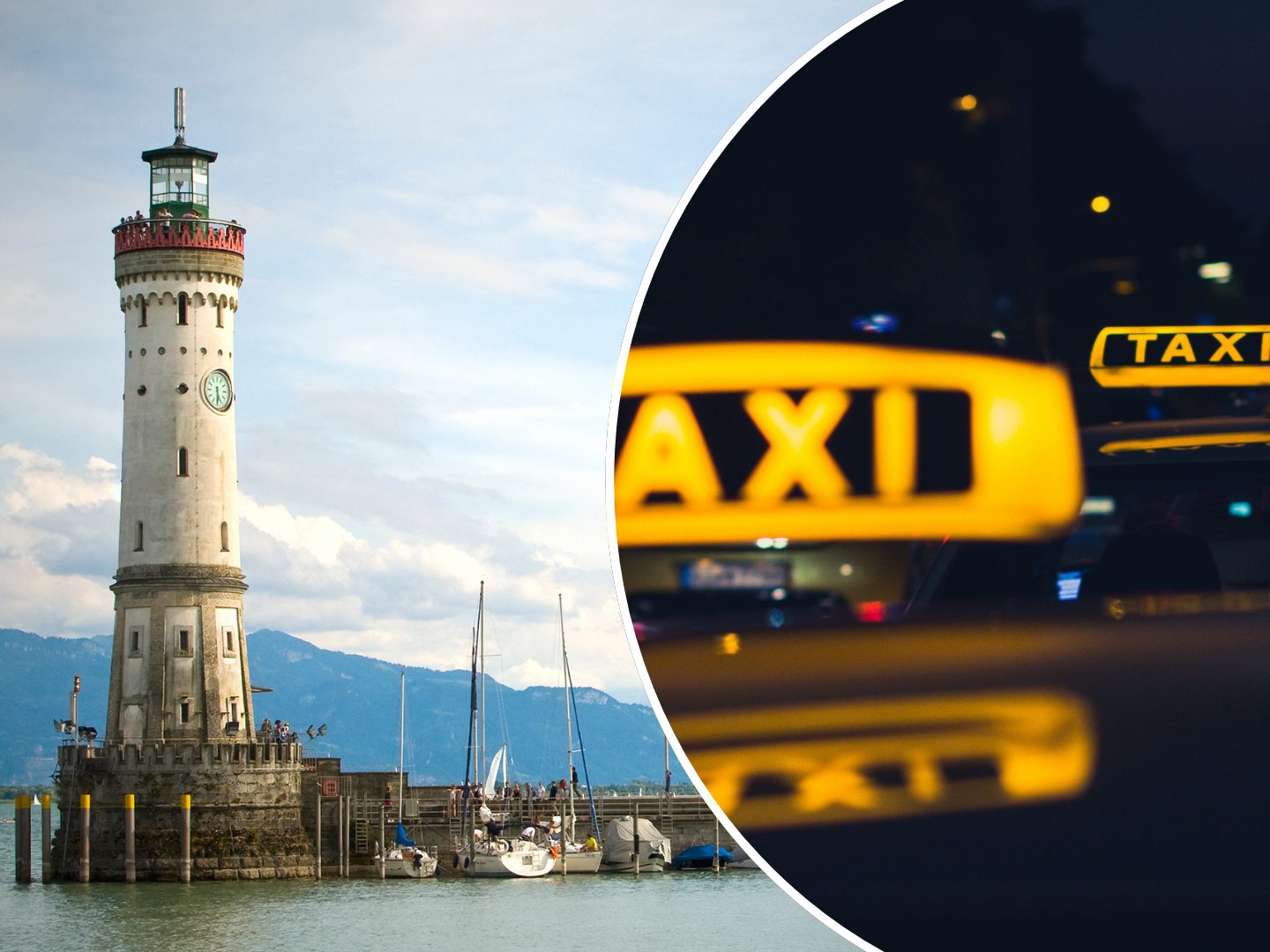 Österreicherin in Lindau bei Taxifahrt betrogen.