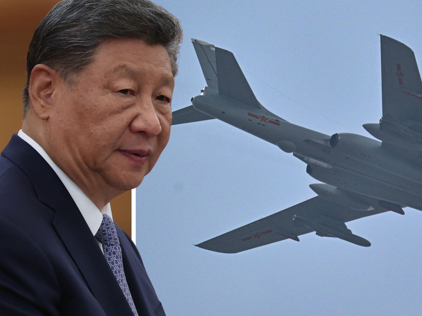 Mehrere strategische H-6K-Bomber in die Gewässer und den Luftraum um die Insel Taiwan geflogen.