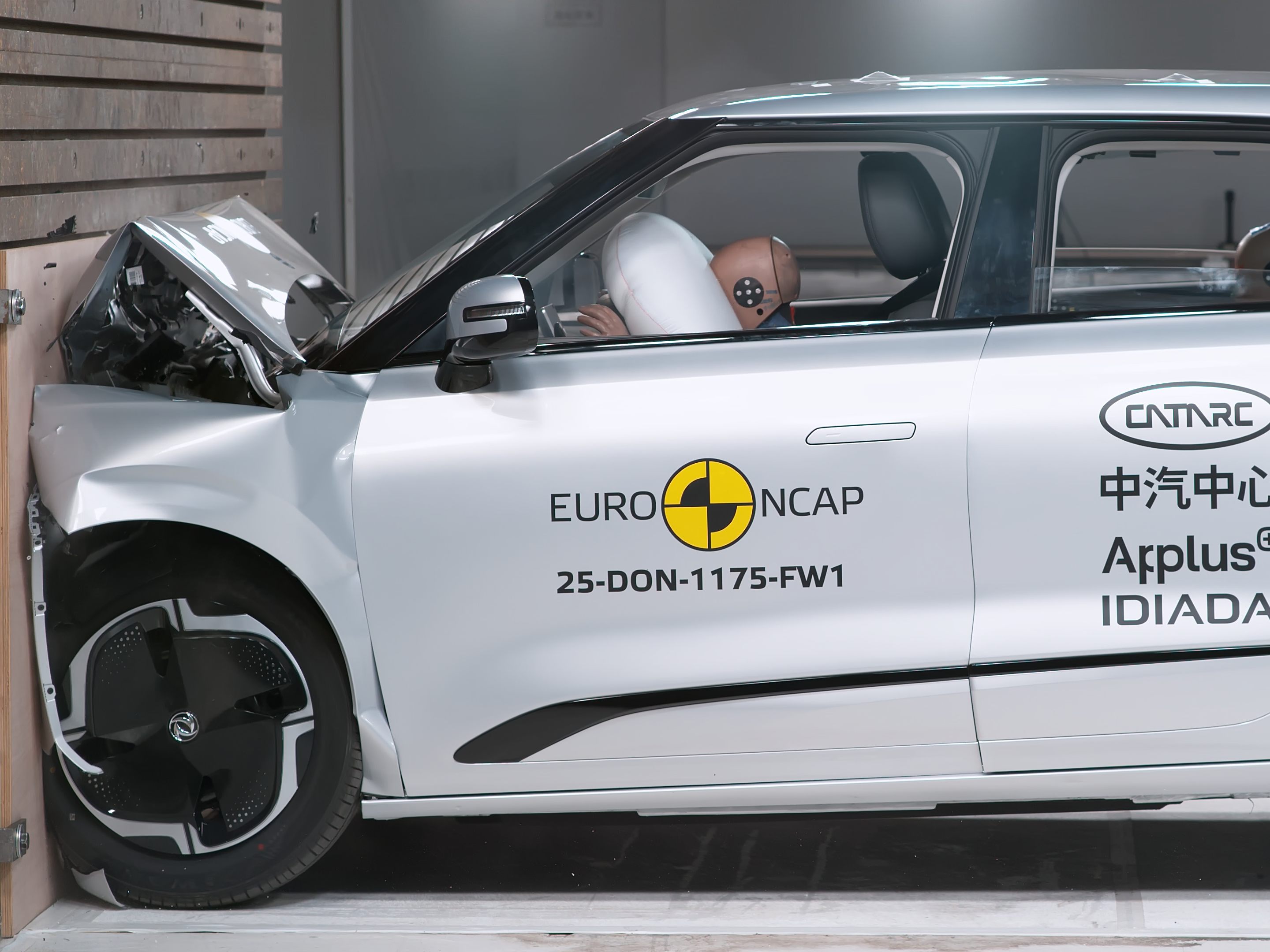 Der Dongfeng BOX konnte im Crashtest nicht überzeugen. Der Dongfeng BOX konnte im Crashtest nicht überzeugen.