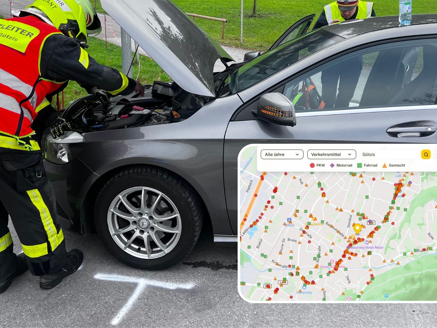 Götzis: So hat sich das Unfallgeschehen seit 2013 entwickelt.