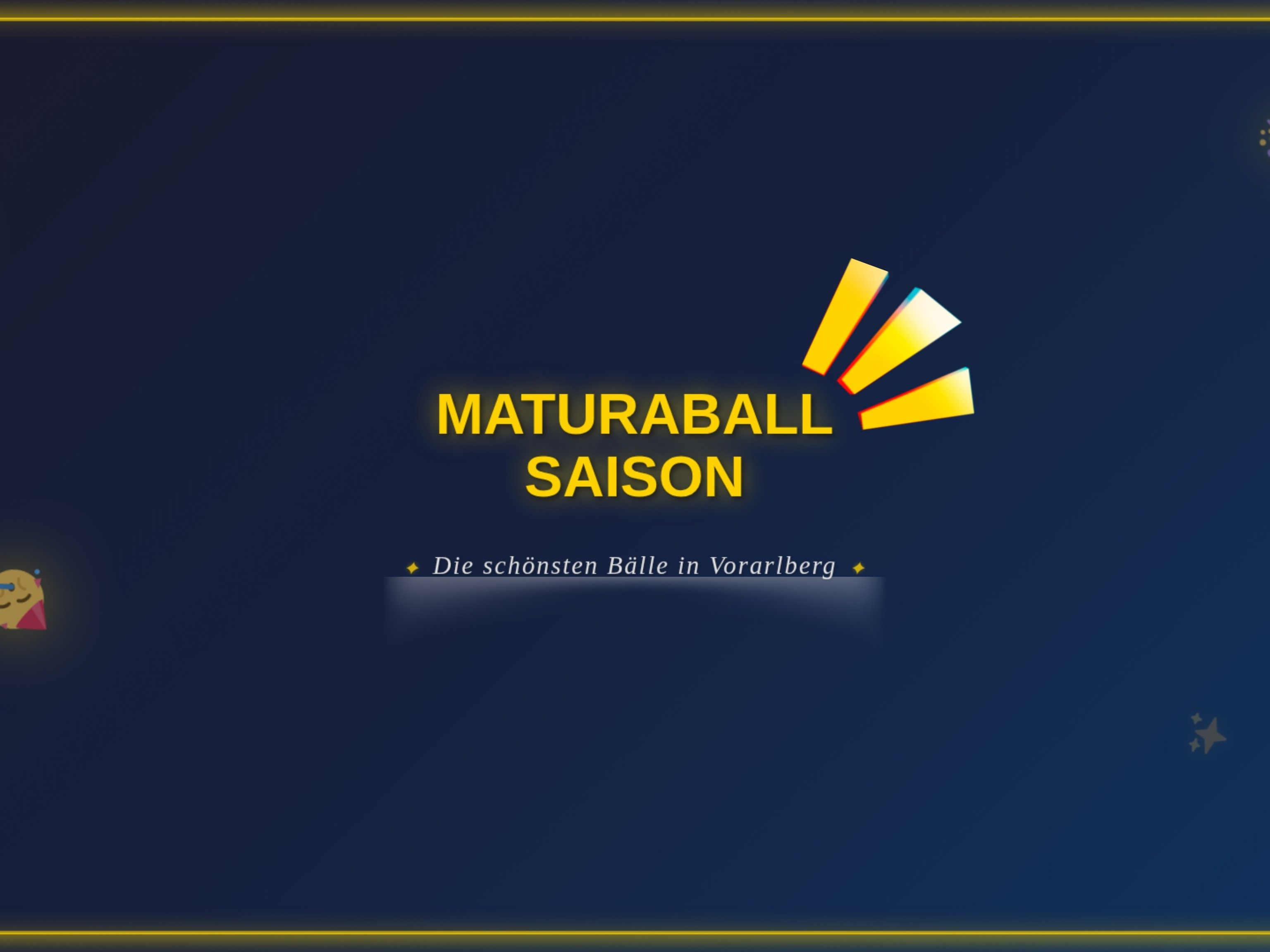 Die Ballzeit ist eröffnet.