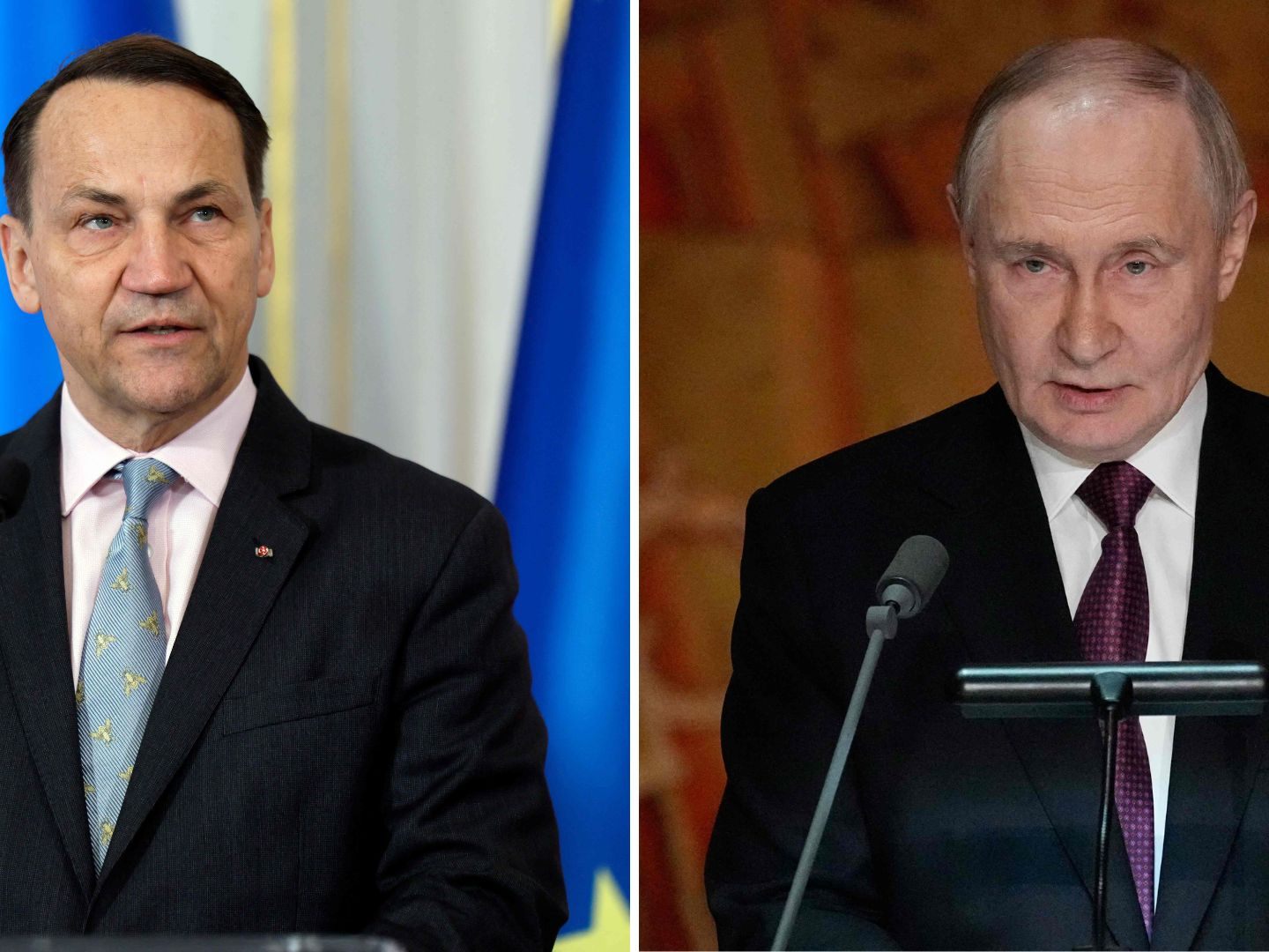 Polen droht damit, Wladimir Putin zu verhaften, sollte er dessen Luftrauem auf dem Weg nach Budapest passieren.