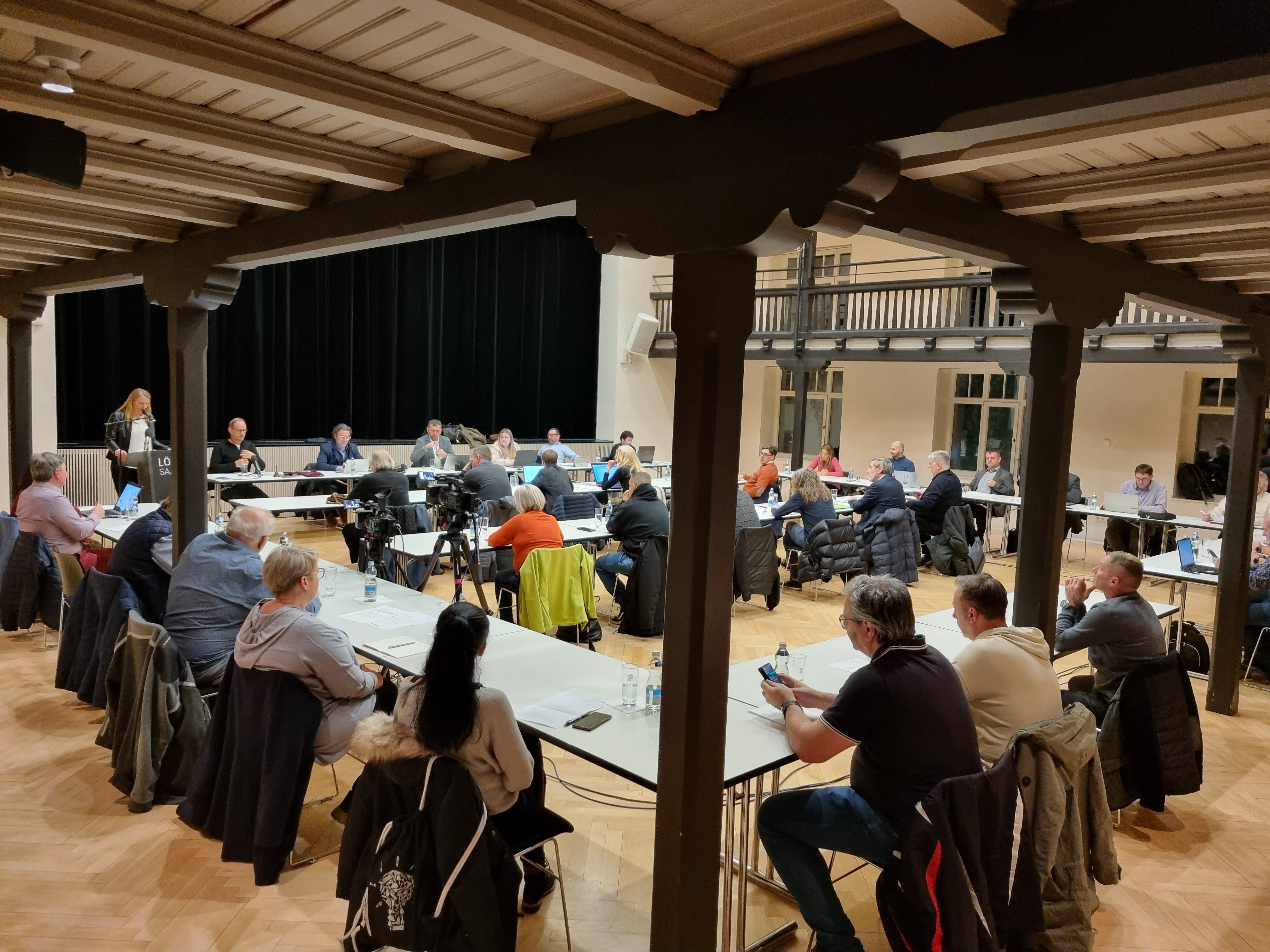 Die Stadtvertretung tagt erneut im Löwensaal.