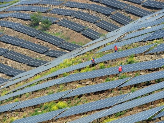 China baut PV und Windkraft massiv aus