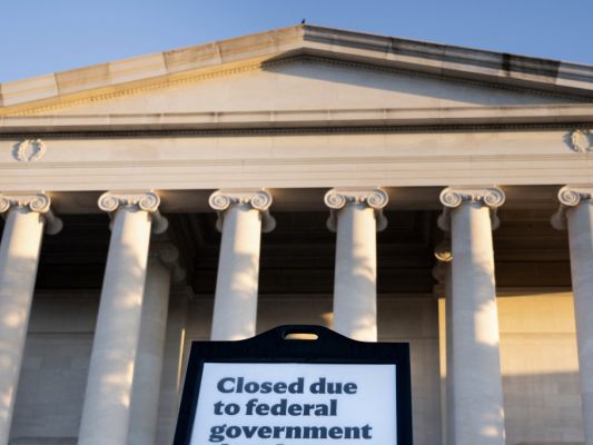 Museen wie die National Gallery of Art in Washington sind zu