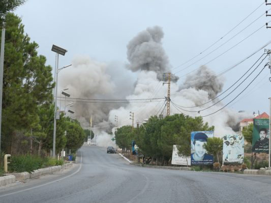 Israel greift wieder im Südlibanon an