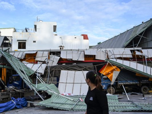 Der Taifun Kalmaegi sorgt auch in Vietnam für schwere Schäden