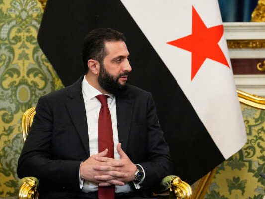 Syriens Präsident Ahmed al-Sharaa