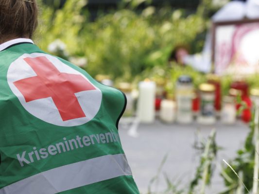 Das Rote Kreuz übernahm die Erstversorgung (Themenbild)