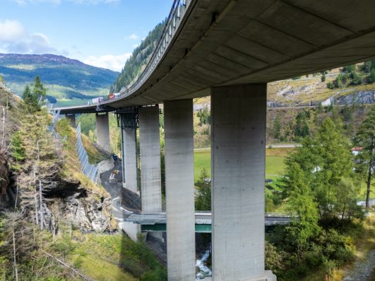 Die Luegbrücke wird 2026 an 180 Tagen zweispurig befahrbar sein