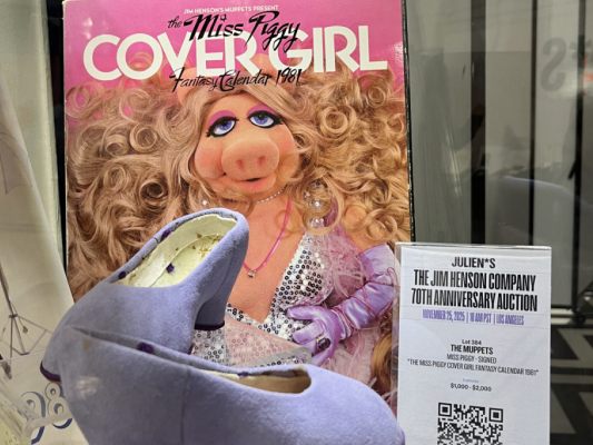 Auktion von mehr als 400 Stücken der Jim Henson Company