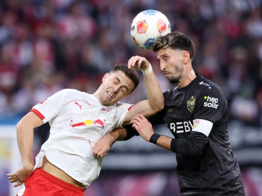 Baumgartner erkämpfte mit Leipzig Sieg gegen Stuttgart