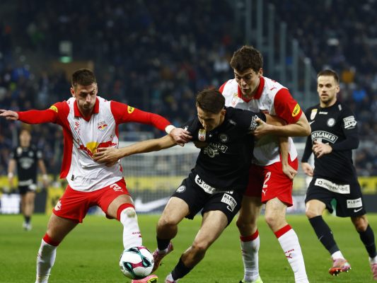 Umkämpfter Schlager Sturm - Salzburg endete 1:1