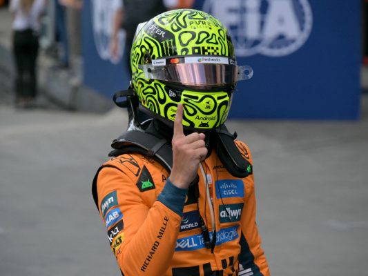 Lando Norris ließ in Brasilien nichts anbrennen