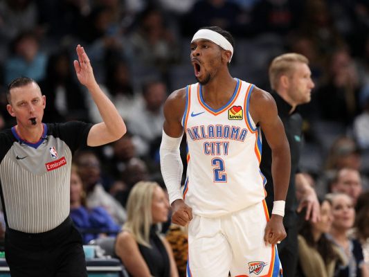 Shai Gilgeous-Alexander sorgte gegen Memphis für 35 Oklahoma-Punkte