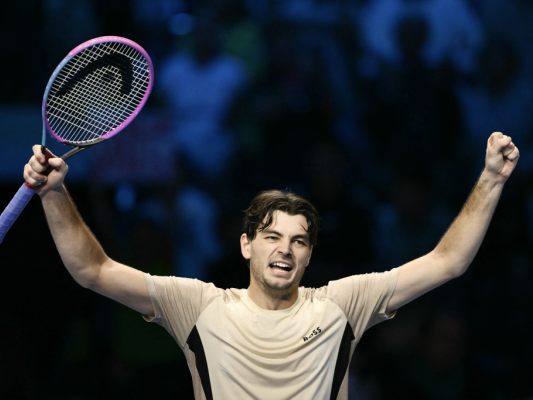 Taylor Fritz gewann in zwei Sätzen
