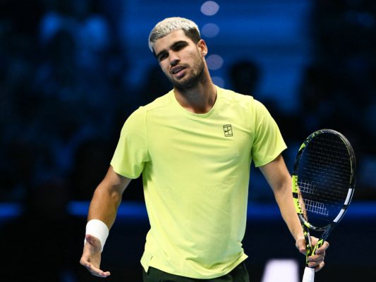 Alcaraz fehlt in Bologna wegen Oberschenkel-Ödems