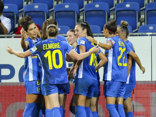 St. Pölten holte in der Champions League ersten Punkt