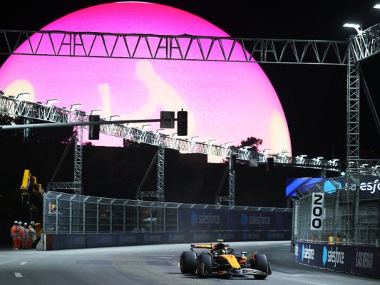 Norris war flott unterwegs