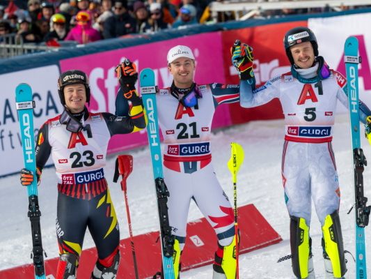Überraschungspodium im Ötztal: Marchant, Rassat, McGrath