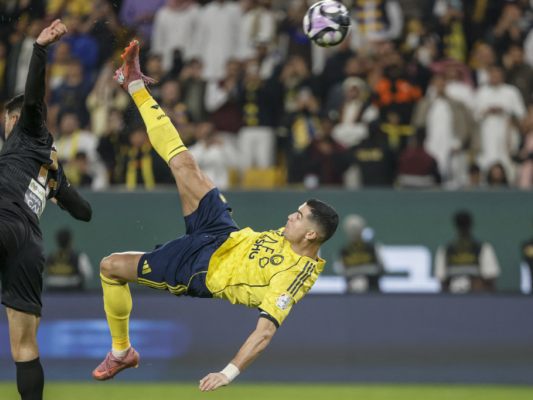 Ronaldo hat die Lufthoheit