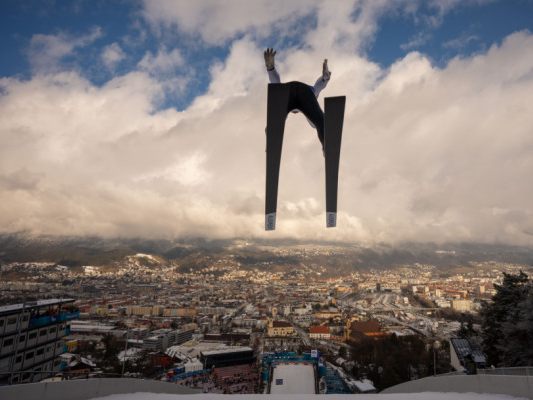 Diesen Ausblick werden auch die Skispringerinnen bald genießen