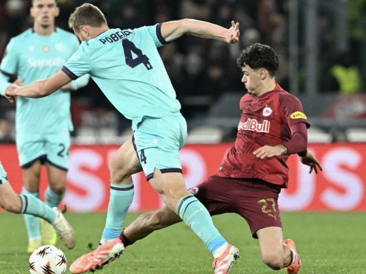 Ein Doppelschlag nach der Pause bescherte Salzburg die Niederlage