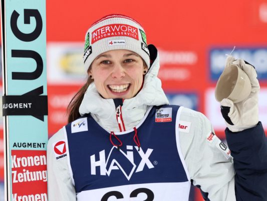 Eder durfte als neuerlich Dritte zufrieden sein