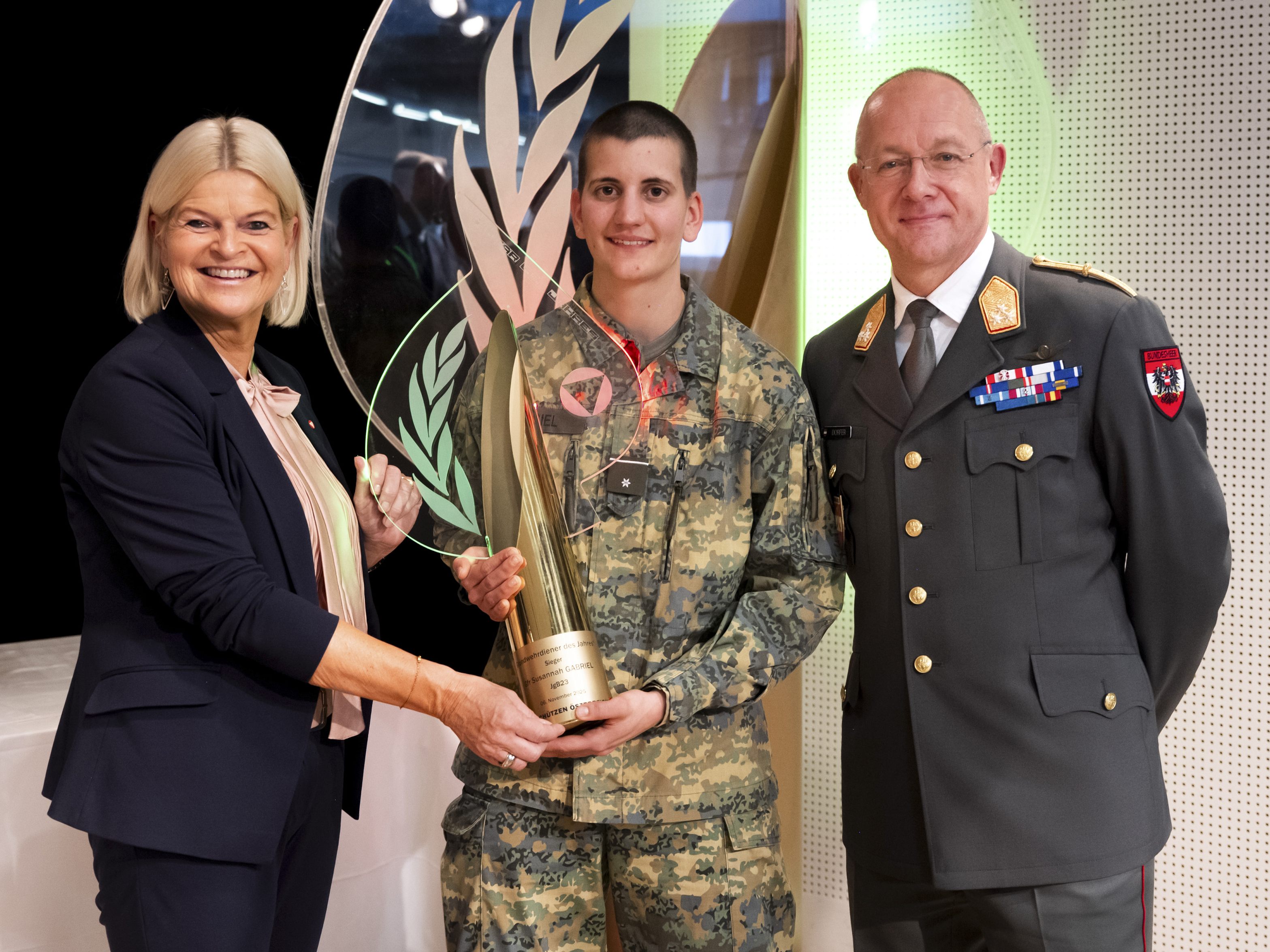Vorarlbergerin wird Grundwehrdienerin des Jahres 2025.