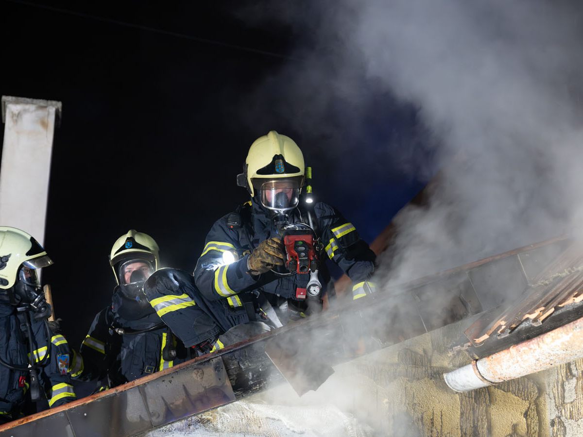 Im Bezirk Baden hat es einen Brand gegeben.