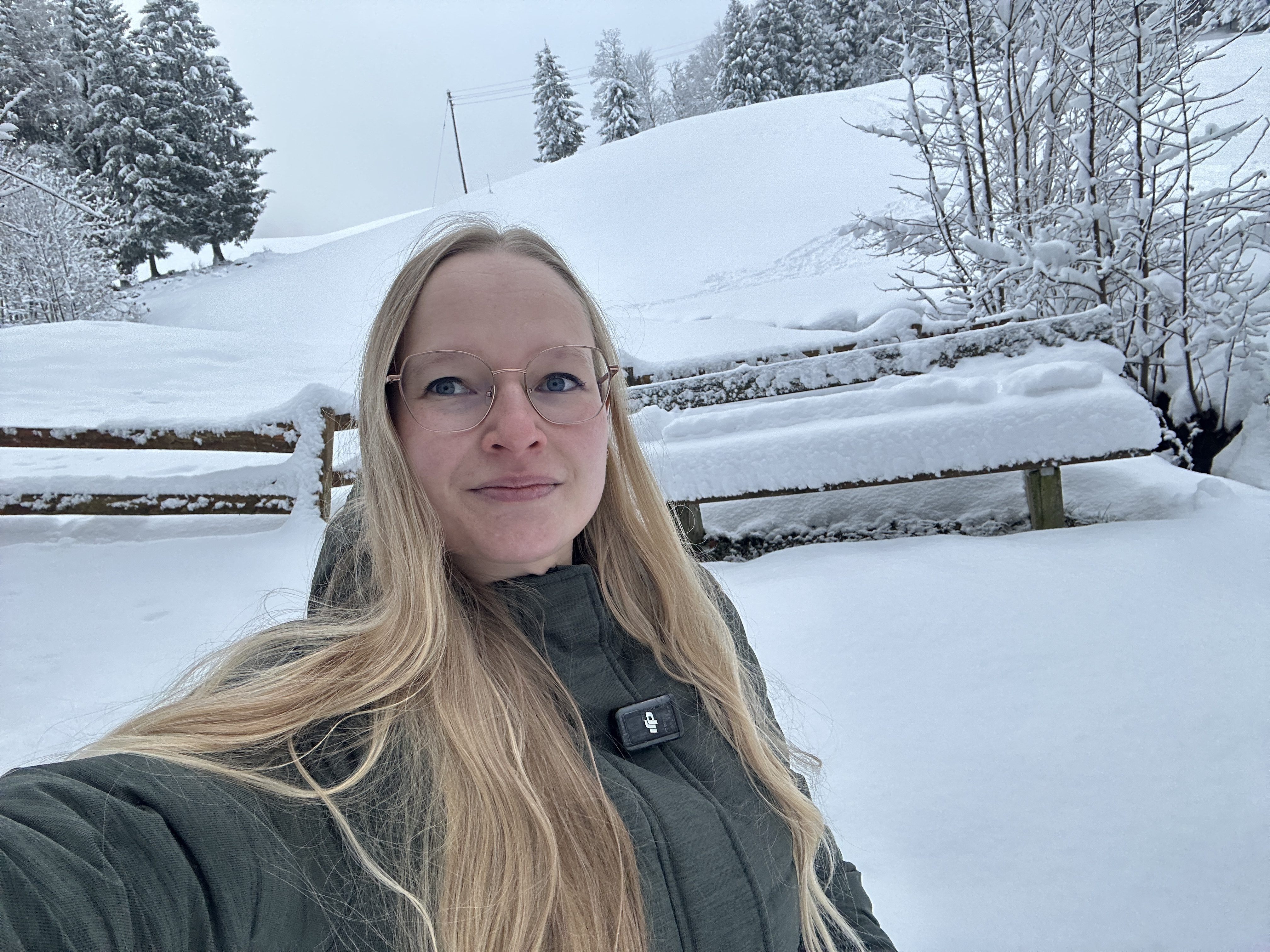 Erneuter Wintereinbruch im Ländle. VOL.AT war vor Ort in Übersaxen.