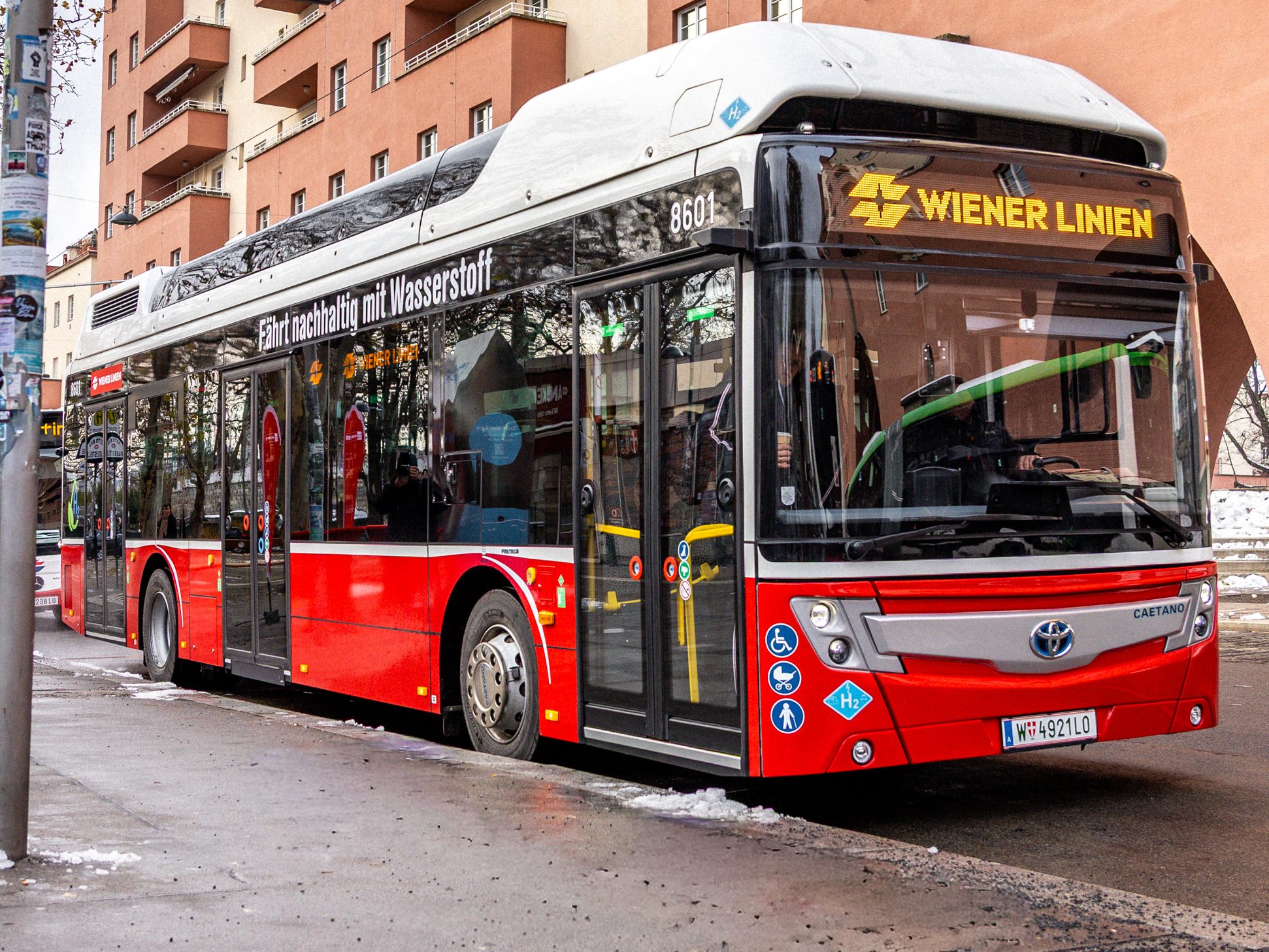 Die Linie 39A fährt jetzt emissionsfrei.