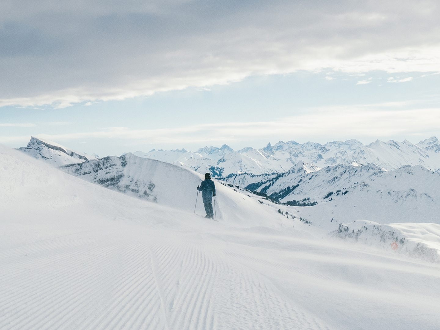 Die 3TälerPass-Saisonkarte bietet Zugang zu 38 Skigebieten in Vorarlberg, Tirol und dem Allgäu.