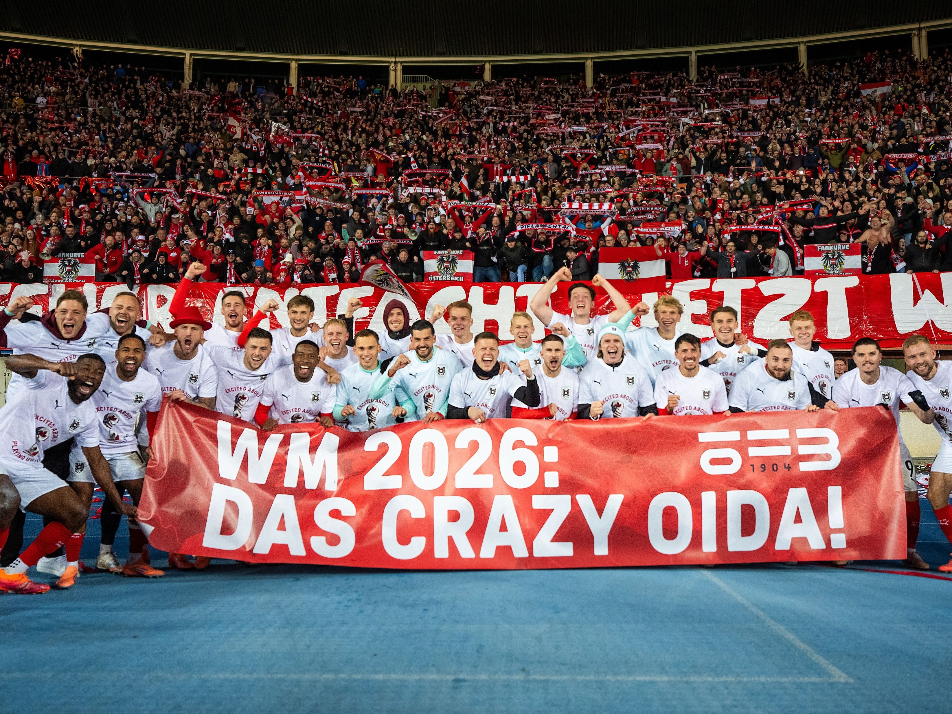 Das ÖFB-Team kann für die Fußball-WM planen.