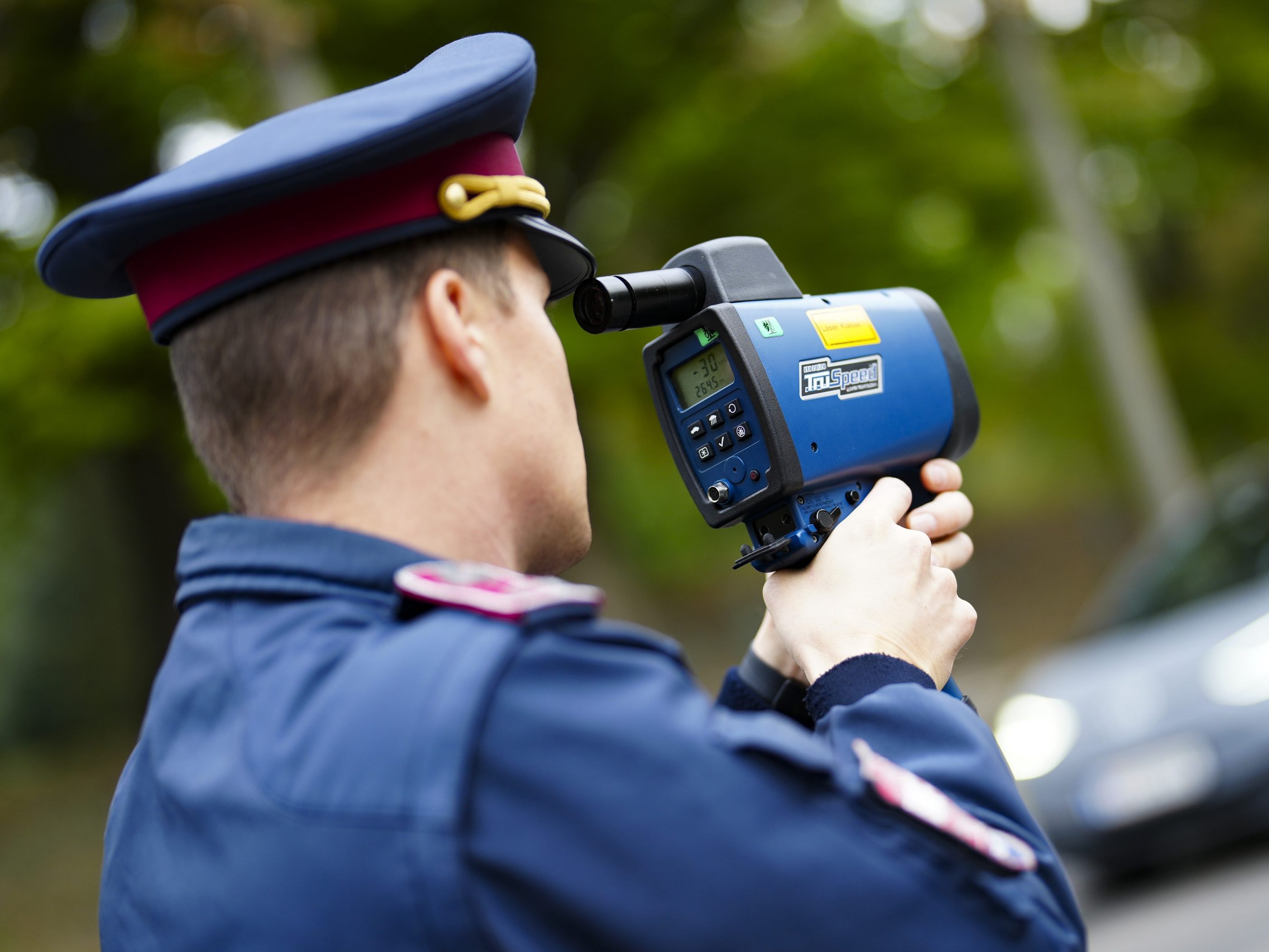 Ein Raser wurde auf der A5 in Niederösterreich gestoppt.