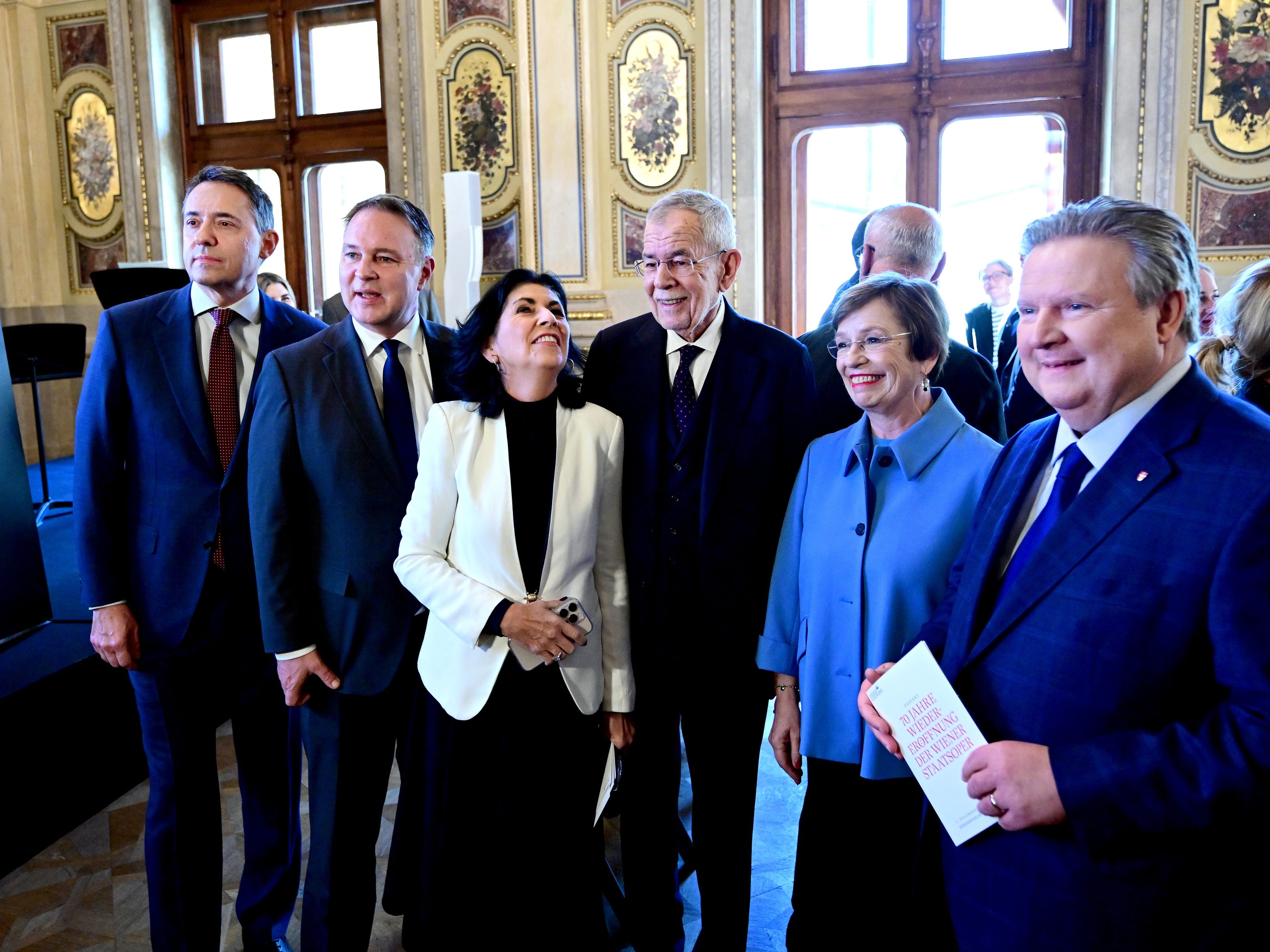 Die Wiener Staatsoper gedachte der Wiedereröffnung.