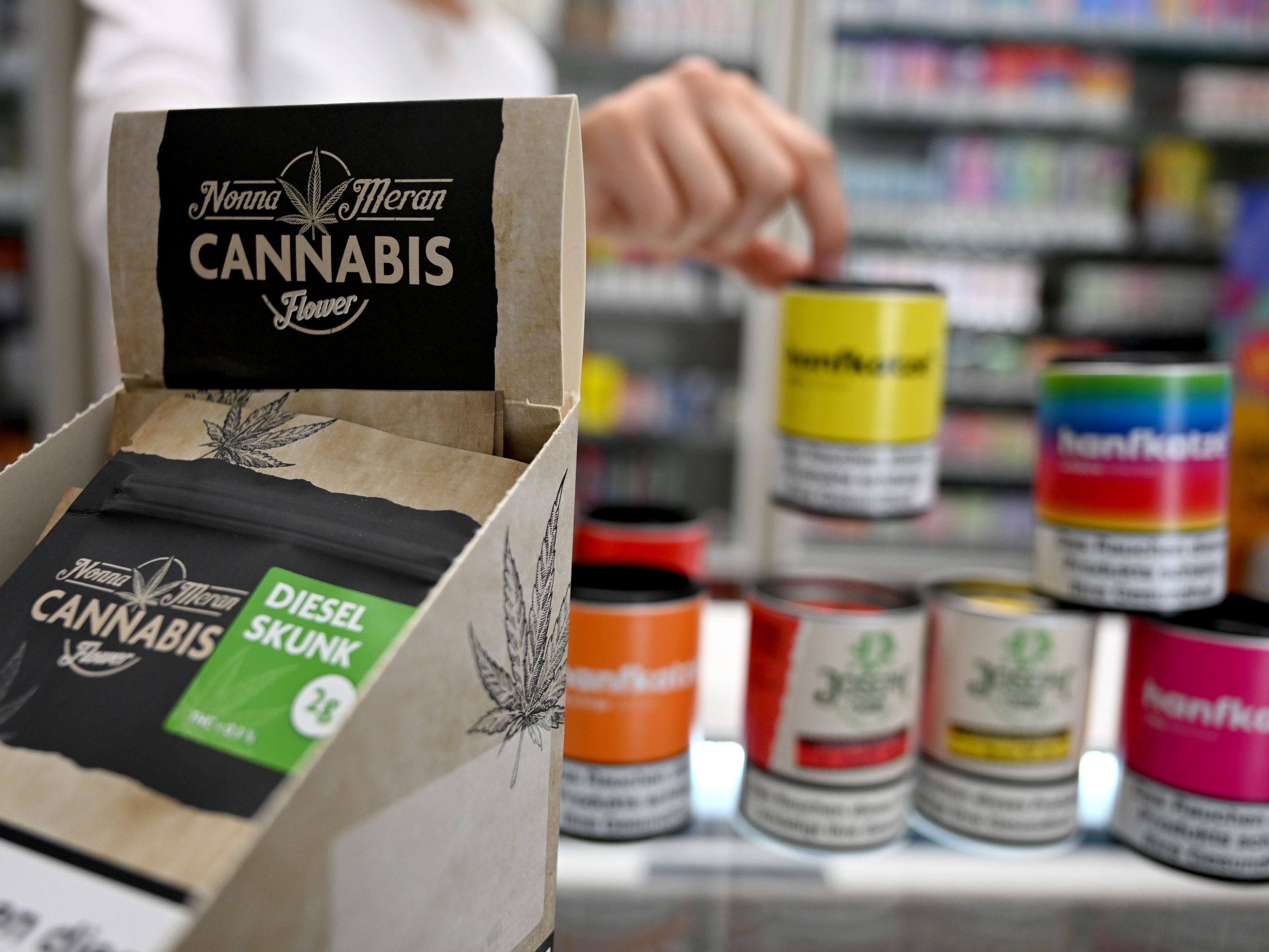 Weiter Diskussionen über den Verkauf von legalem Hanf.