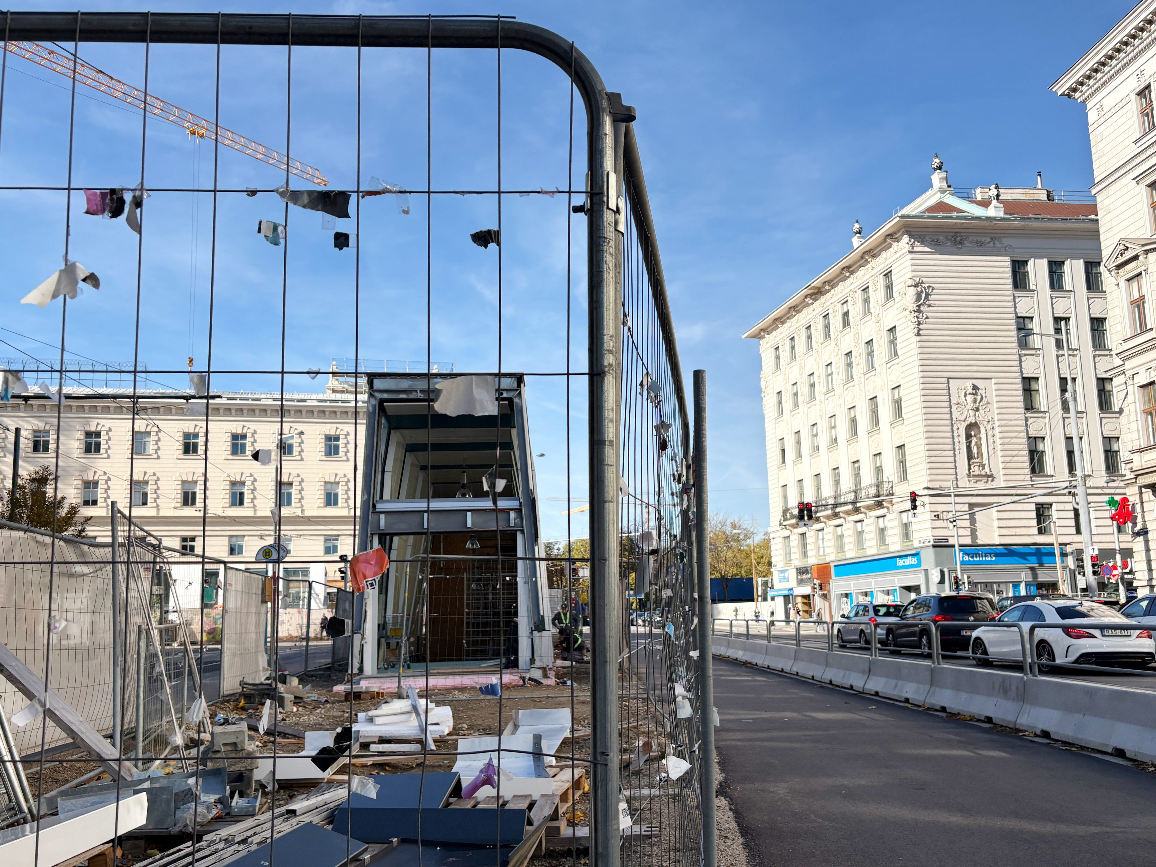 Beim Bau der U5 und der U2 gibt es aus Einsparungsgründen Verzögerungen.