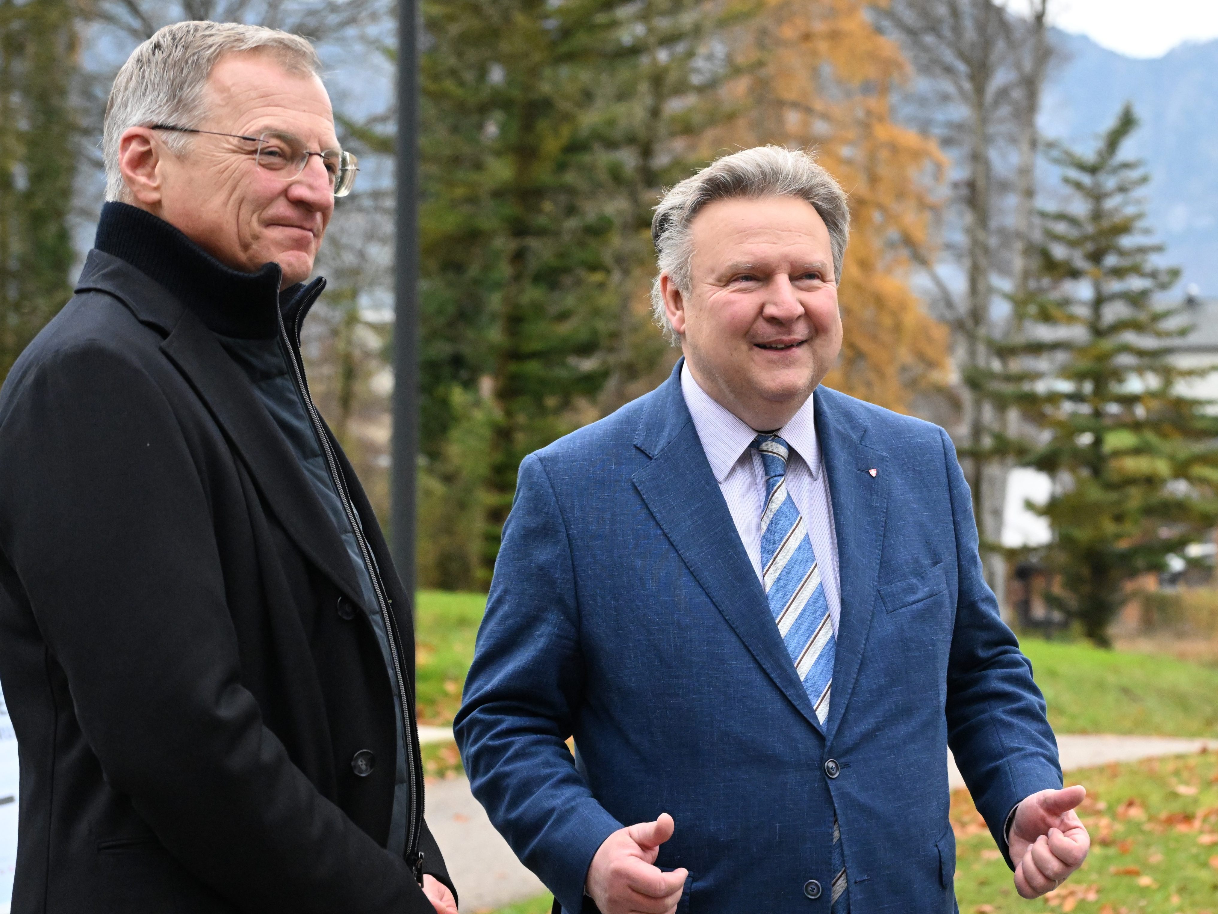 Stelzer und Ludwig anlässlich einer Landeshauptleute-Konferenz im Vorjahr.