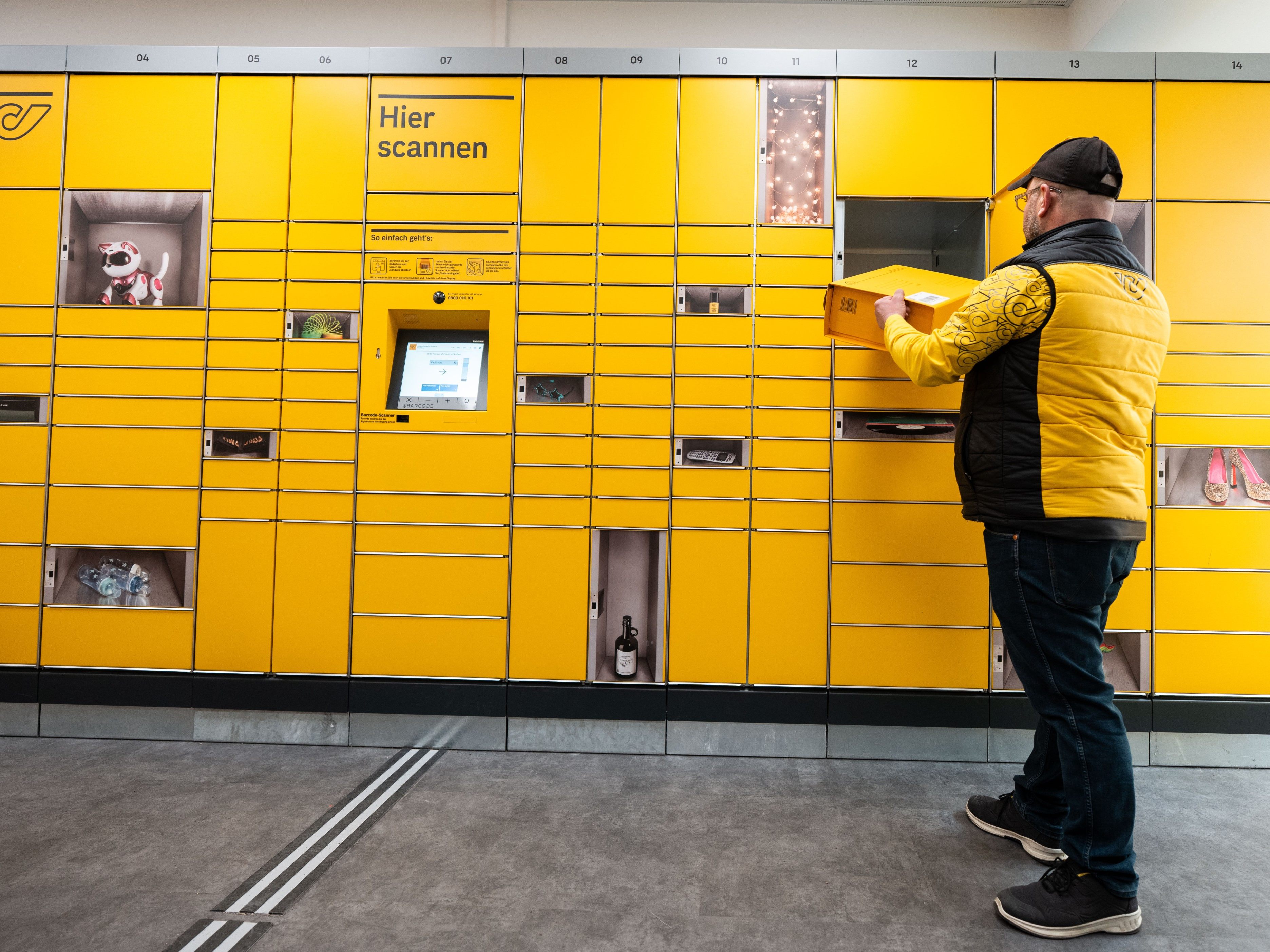 Die Österreichische Post erwartet heuer einen leichten Umsatzrückgang.