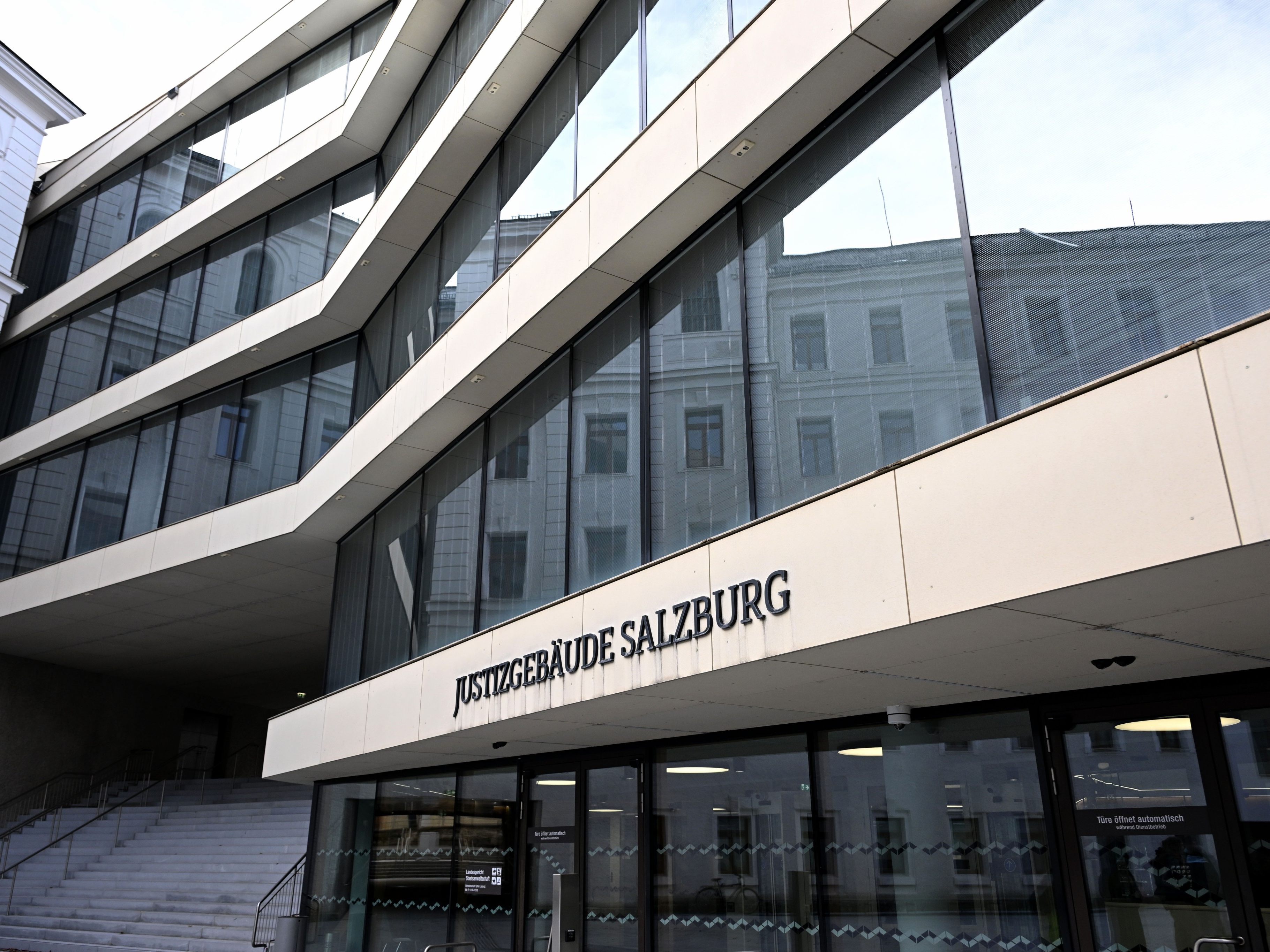 Das Justizgebäude Salzburg.